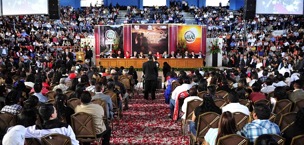 Evento de Los Matrimonios Colectivos de mas de Tres Mil parejas, presididos por el Gobernador del Estado Cesar Duarte, su Sra. Esposa Bertha Gomez de Duarte y autoridades del Registro Civil.